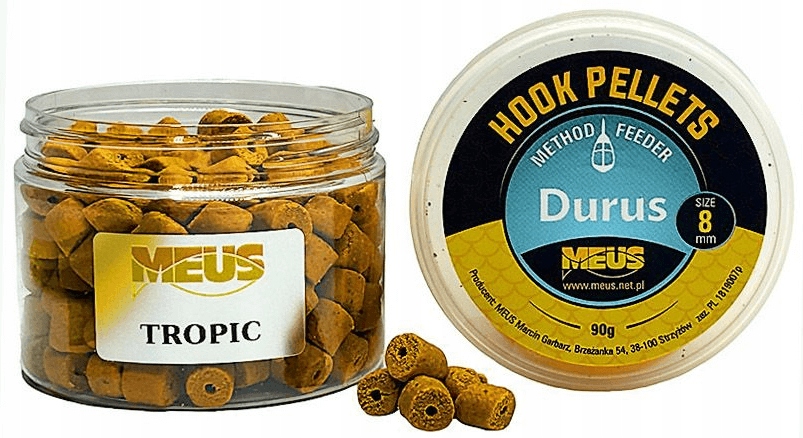 Pellet haczykowy na włos Meus Durus 8mm Tropic