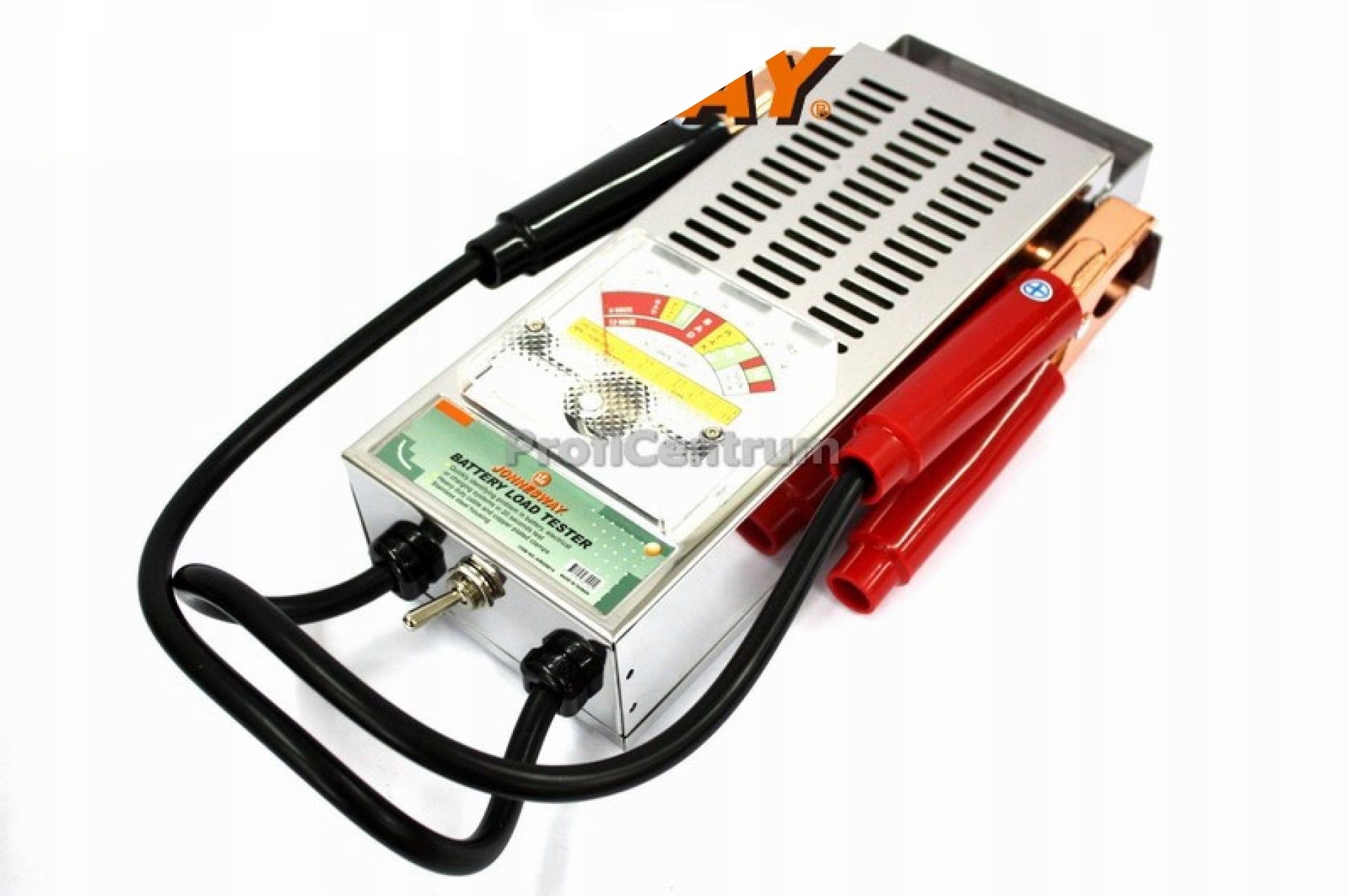 TESTER AKUMULATORA OPOROWY 6V 12V 120Ah JONNESWAY EAN 4719152351002