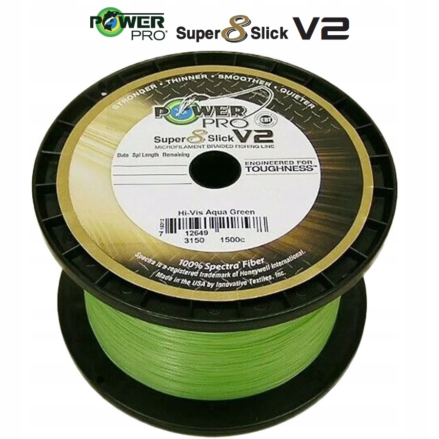Plecionka Power Pro S8S V2 0,36 30kg 10m Aqua Gree