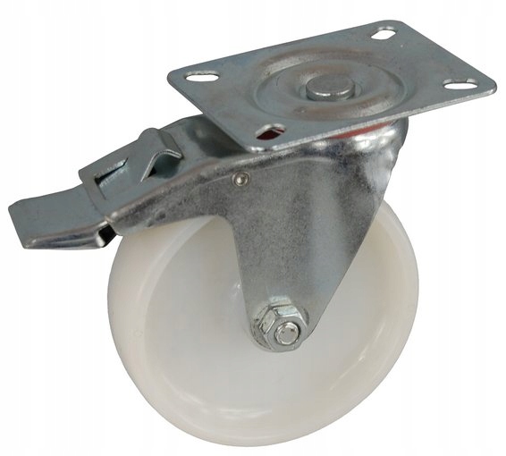 Kolo poliamidowe obrotowe 160mm skrętne hamulec