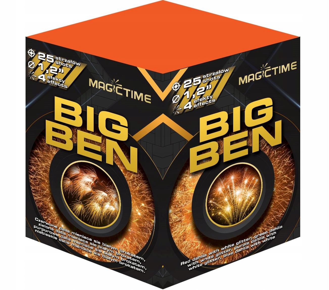 

Fajerwerki Wyrzutnia Big Ben P7523 25 Strz. 30MM