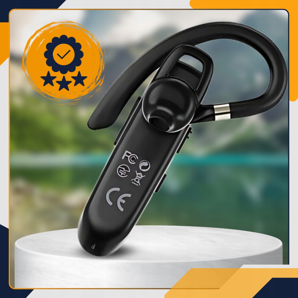 SŁUCHAWKA BLUETOOTH DLA KIEROWCY BEZPRZEWODOWA DO ROZMÓW DO UCHA MIKROFON Kod producenta Słuchawka Bluetooth Do Rozmów z BT 5.3 ETUI