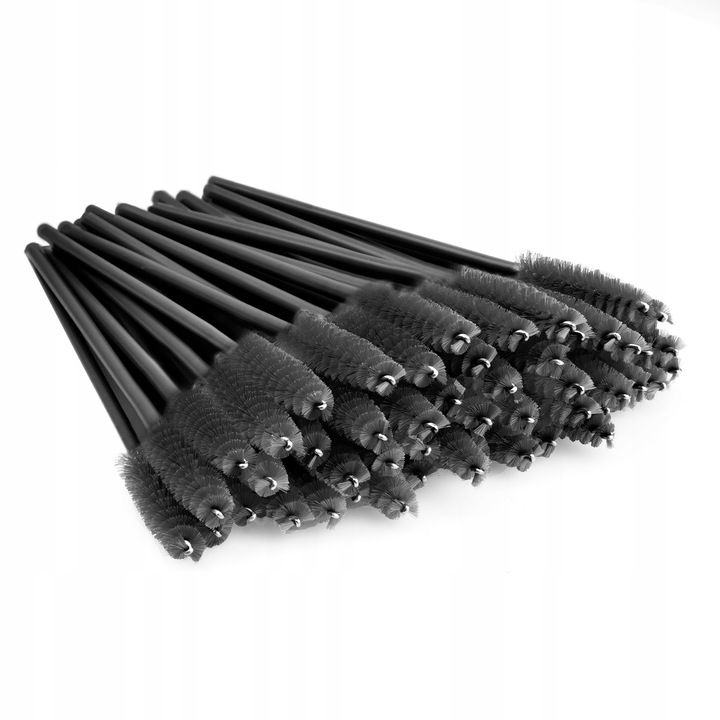 SZCZOTECZKA DO RZĘS I BRWI SPIRALKA CZARNA 50 SZT Marka Clavier