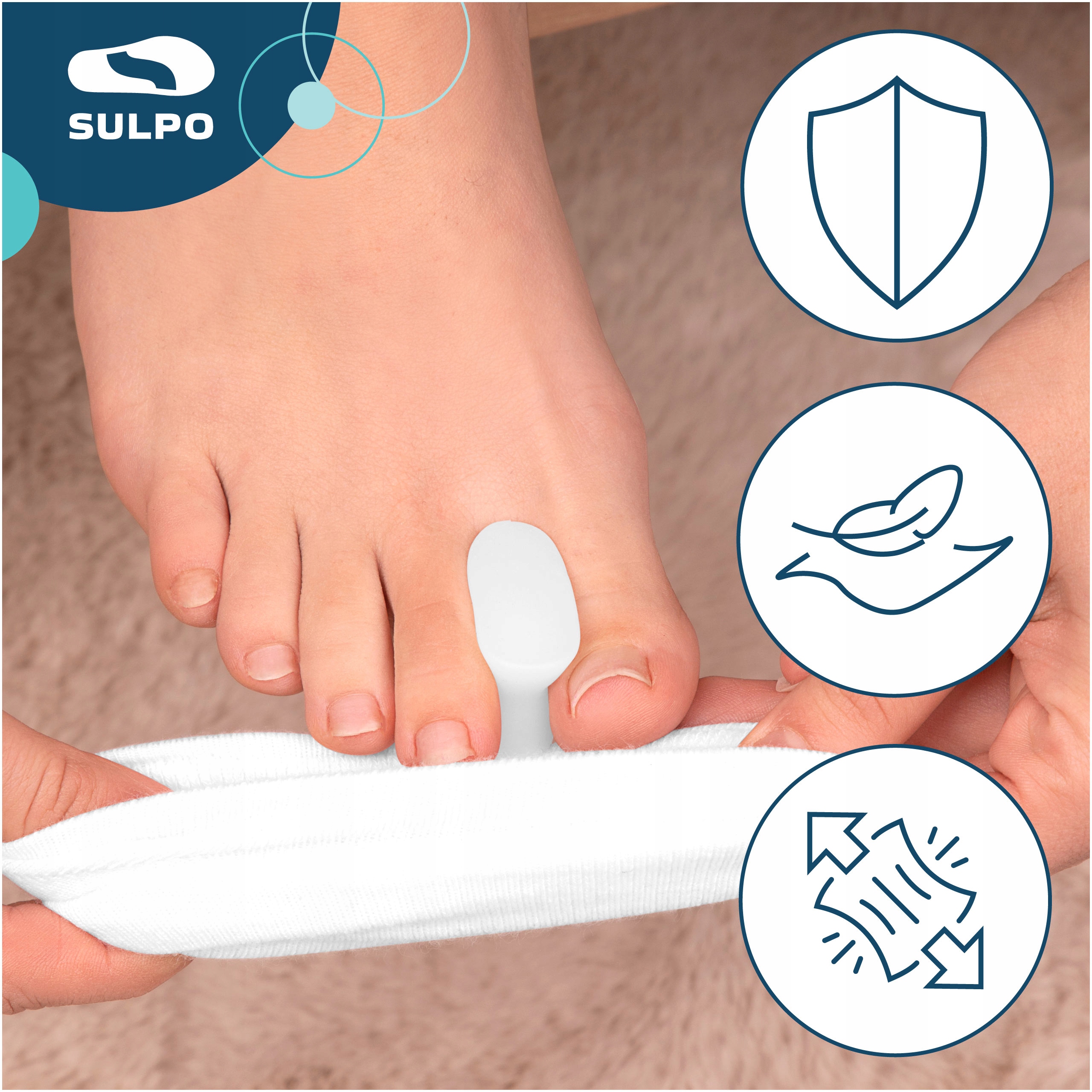 KLIN NA HALUKSY SEPARATOR między palcowy rozm_L Kod producenta M005_S/L