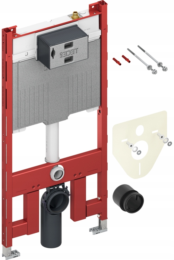Stelaż Podtynkowy Do Wc Spułczką Octa II Ultra Cienki 8 cm Tece Slim 112 cm