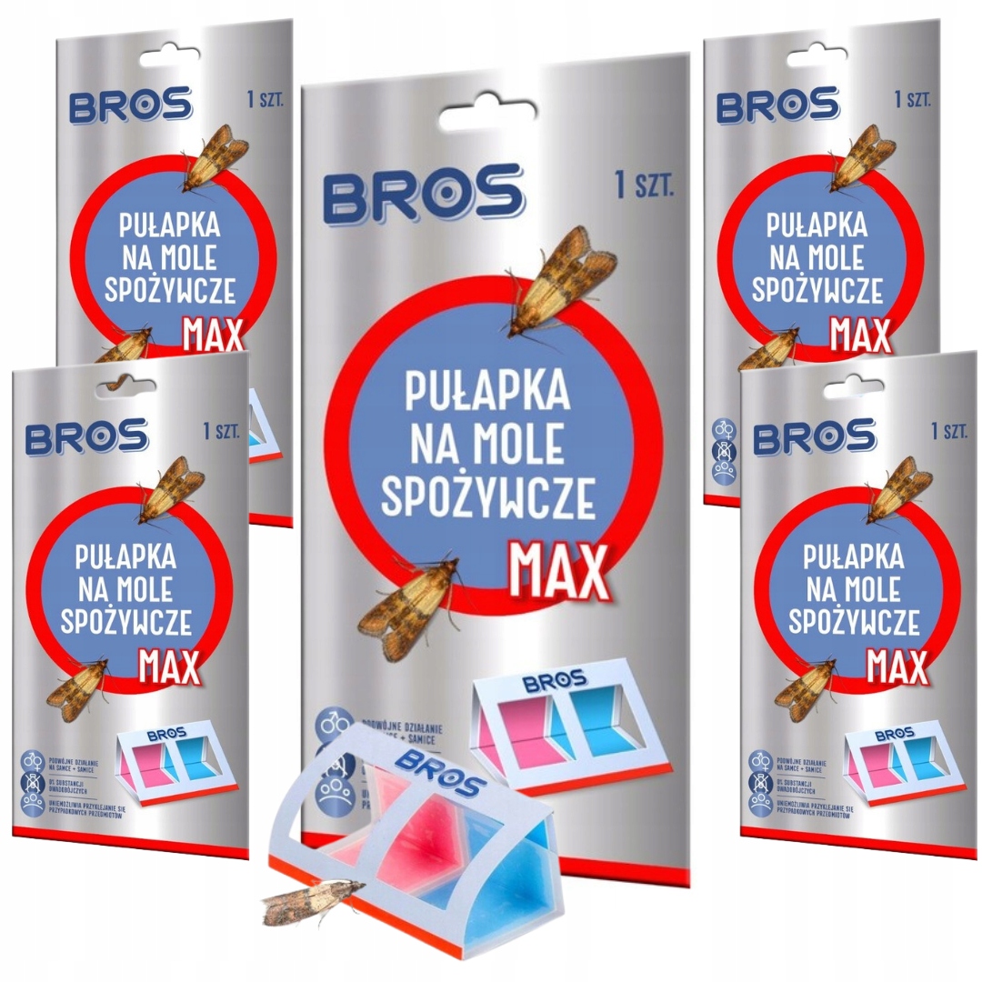 Pułapka na mole spożywcze Max BROS PAKIET