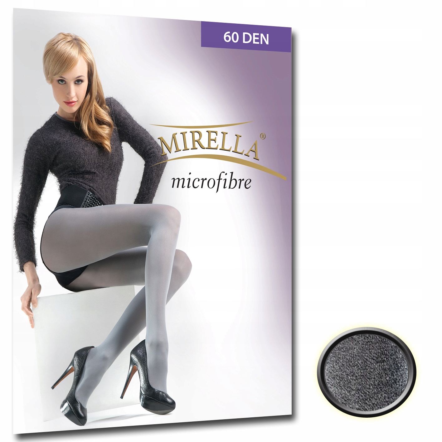 

Mirella Rajstopy microfibra 60 den 5/XXL Melanż