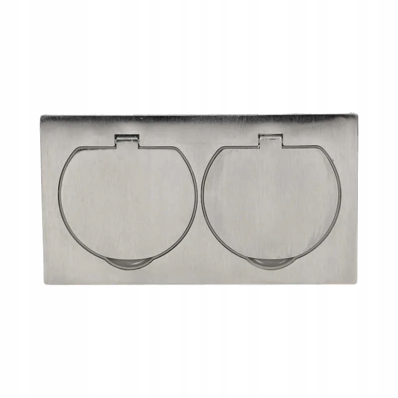 Dvojitá hermetická podomietková zásuvka s vetruodolnou skrinkou IP55 Orno