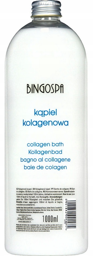 BingoSpa 1000 ml płyn z kolagenem do kąpieli Marka BINGOSPA