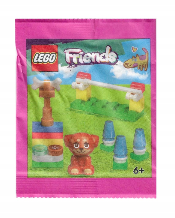 Lego Friends Minifigure Paper Bag Saszetka Puppy Playground #562406