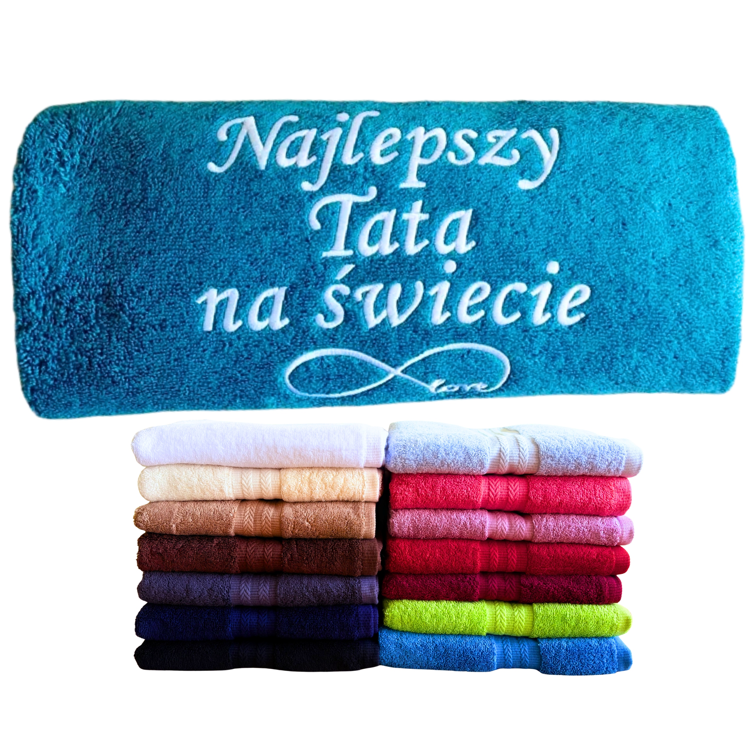 Dárek pro tatínka k Vánocům pod stromeček Personalizovaný Ručník s nápisem