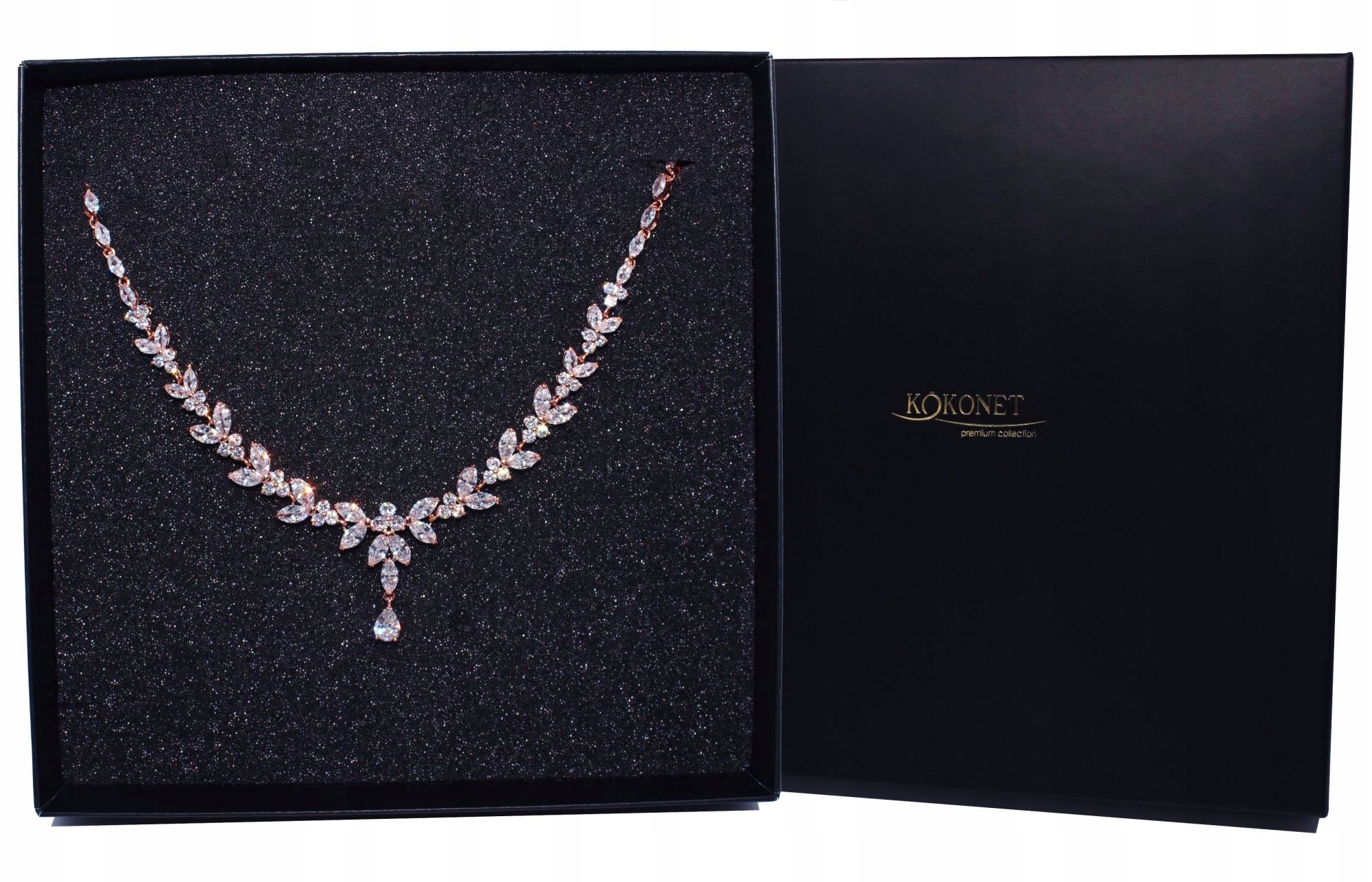 Náhrdelník Rose zlatý svatební kolia rustikální glam