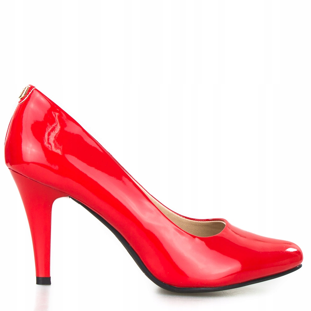 JASNE CZÓŁENKA LAKIERKI NA SZPILCE SERGIO LEONE 36