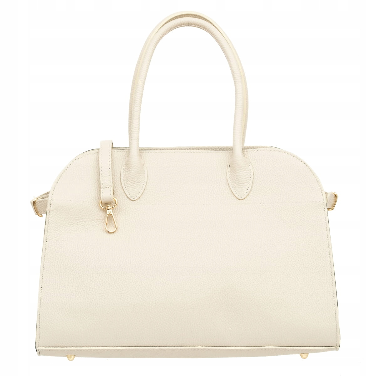 Dámská kožená kabelka Vezze Fiocco Ecru