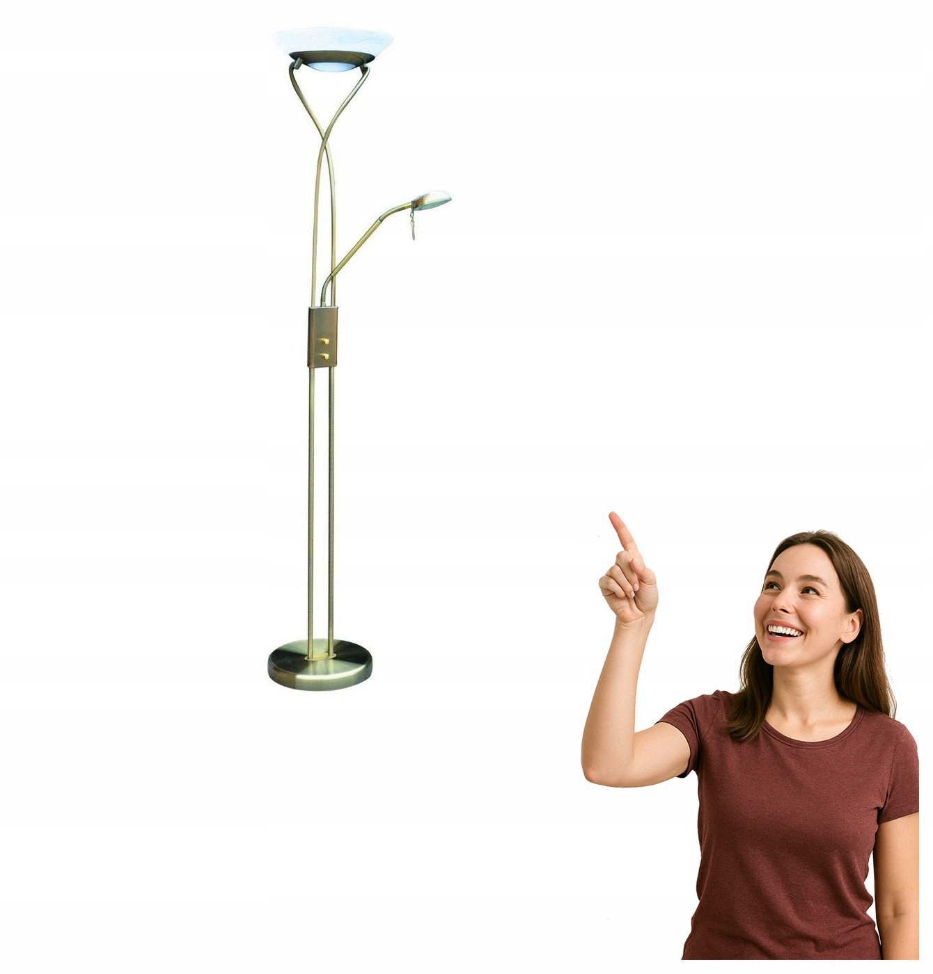 Podlahová lampa Gamma 4078 Rabalux