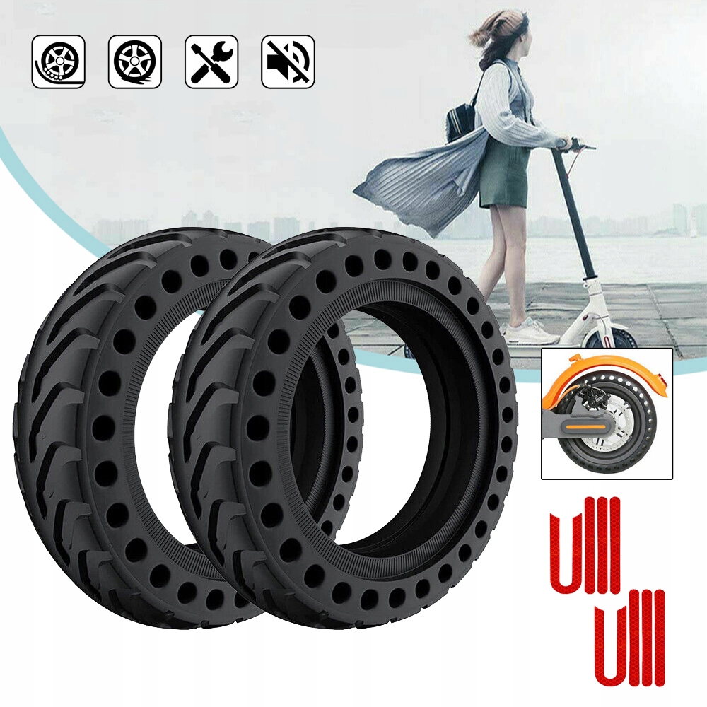 OPONY DO SKUTERA, 8,5 CALA, DO SKUTERA ELEKTRYCZNEGO, ODPORNE NA PRZEBICIE