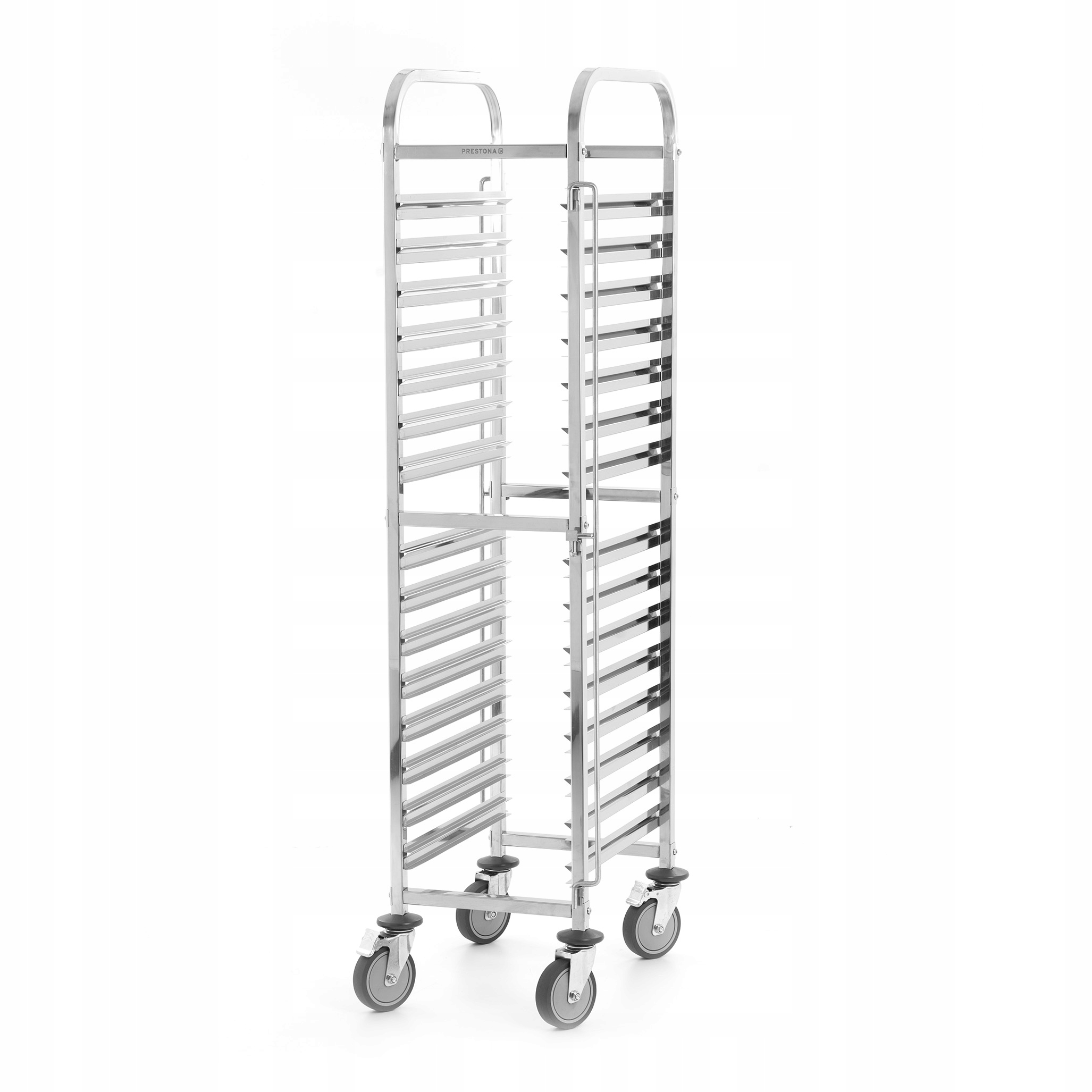 Přepravní Vozík 15XGN 1/1 Z Nerezové Oceli 38x55x173,5 CM Prestona