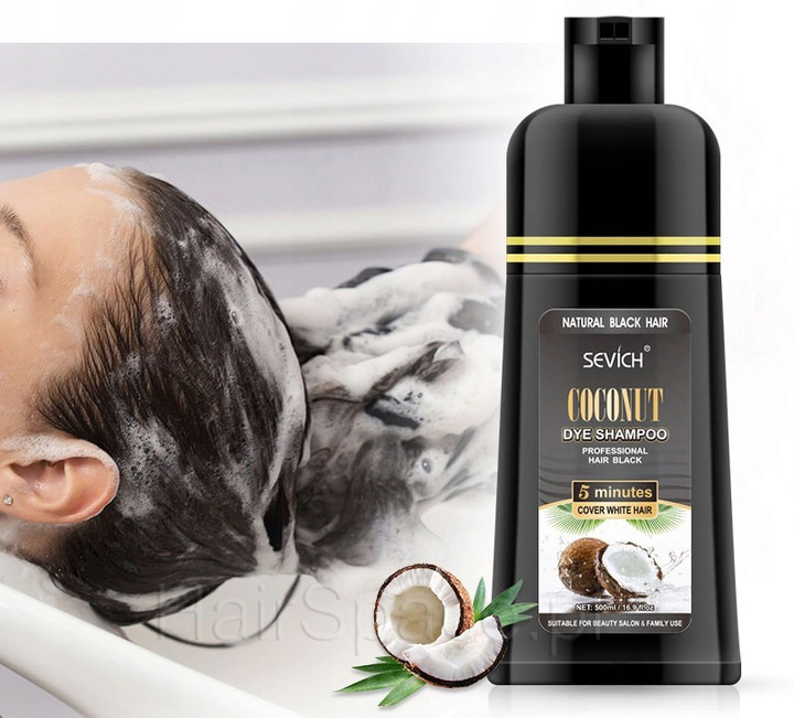 

Sevich Dye Black Shampoo Coconut Szampon Odsiwiacz