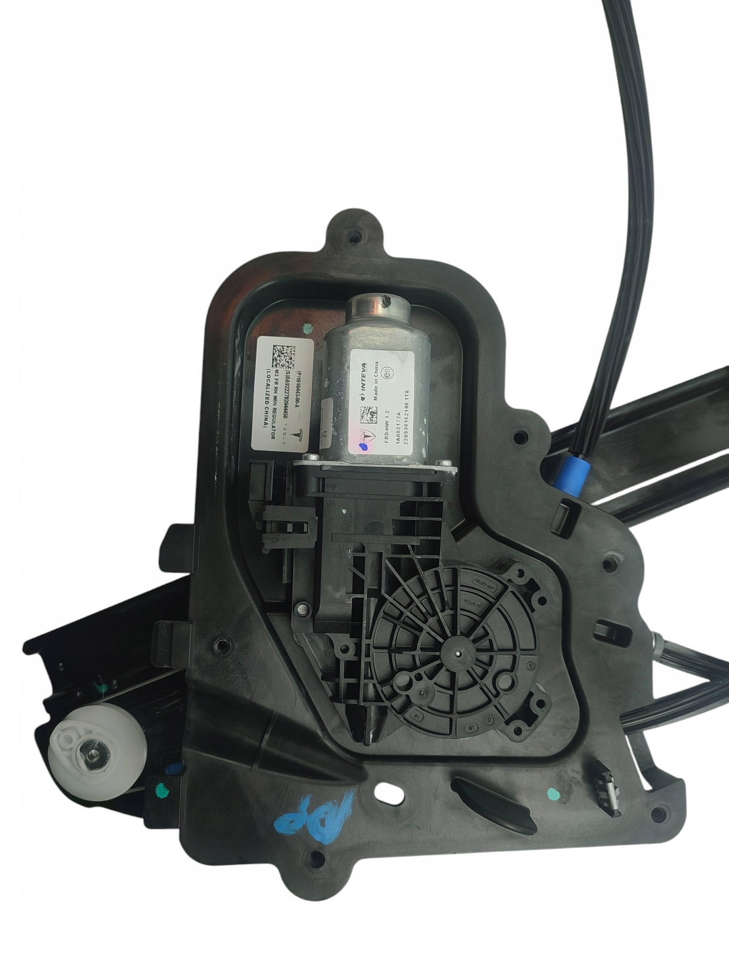 window regulator right front TESLA MODEL 3 LIFT (2020-2023) 1616443-00-A