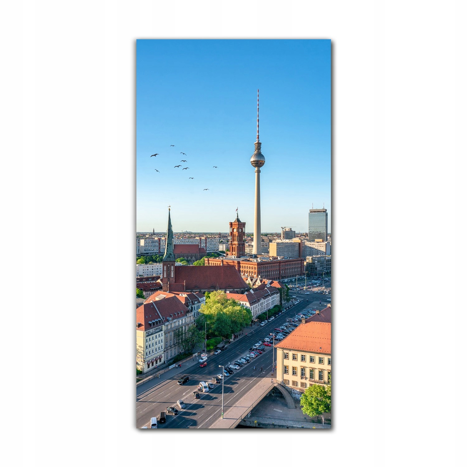 

Foto szklane do kuchni 60x120 Berlin architektura