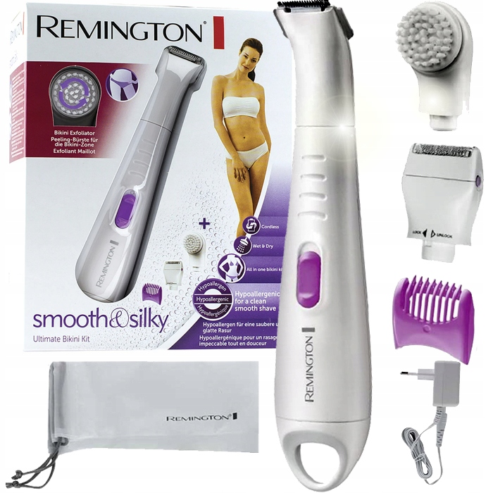 Trymer Do Bikini Golarka Remington WPG4035 3x Końcówki Saszetka