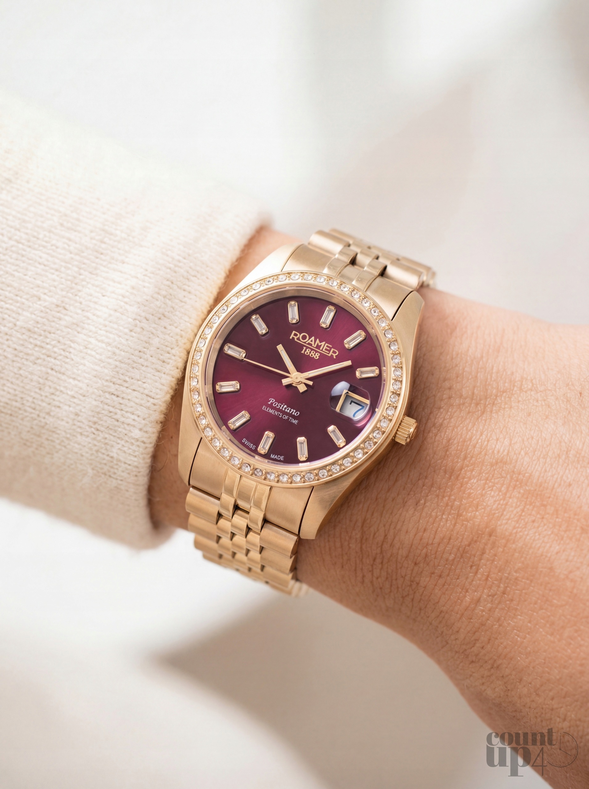 Dámské hodinky Roamer Positano Lady 853858-48-69-20 34 mm 10ATM