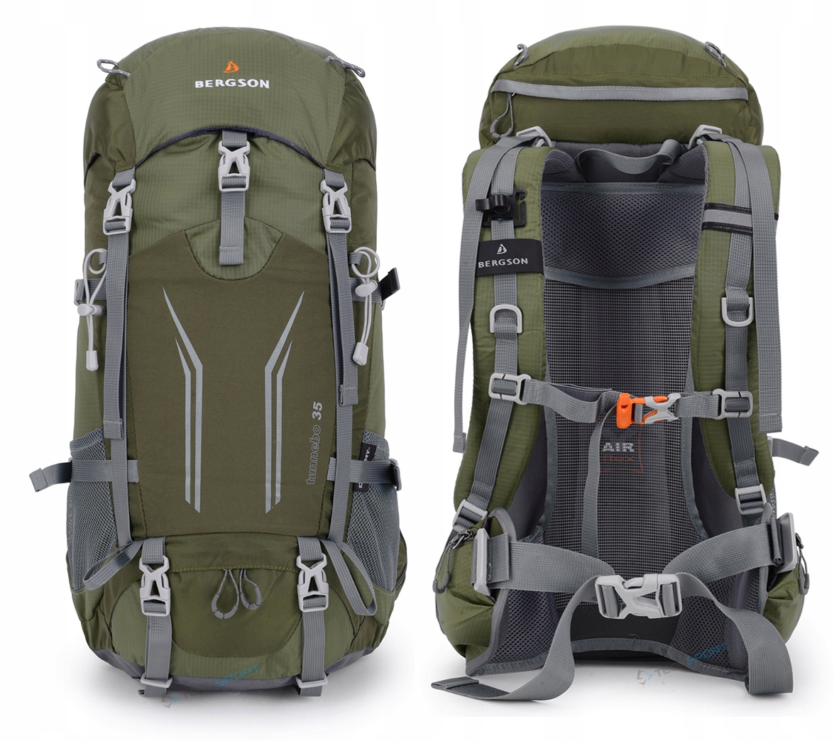 Bergson Tunnebo 35L |oddychający Plecak Trekkingowy Oliwka