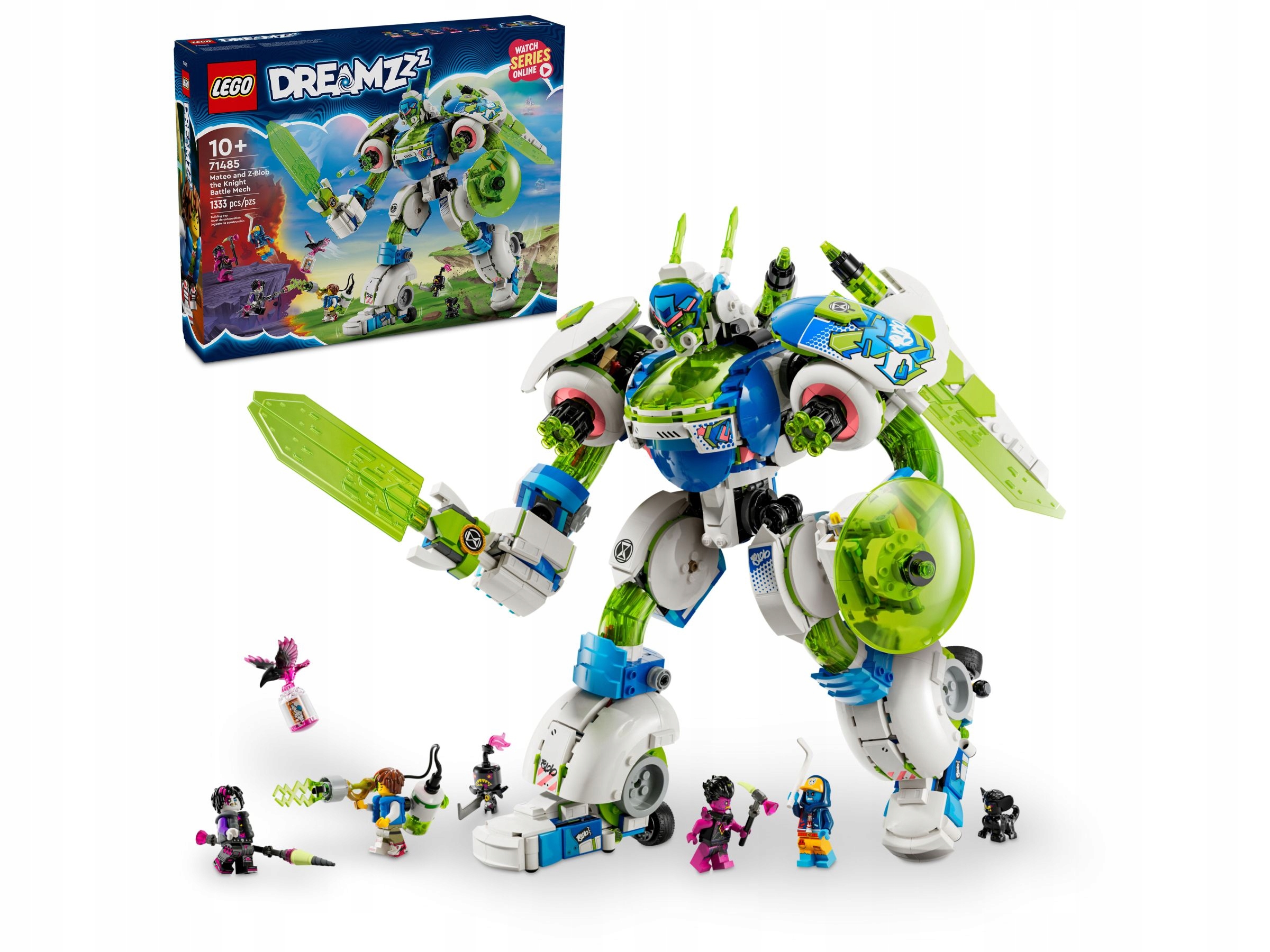 stavebnice Lego DREAMZzz 71485 Mech-rytíř Mateo a Z-Bloba
