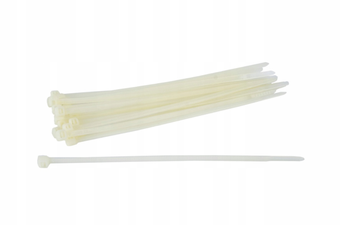 Opaski nylonowe biale 9 0 x 700 mm