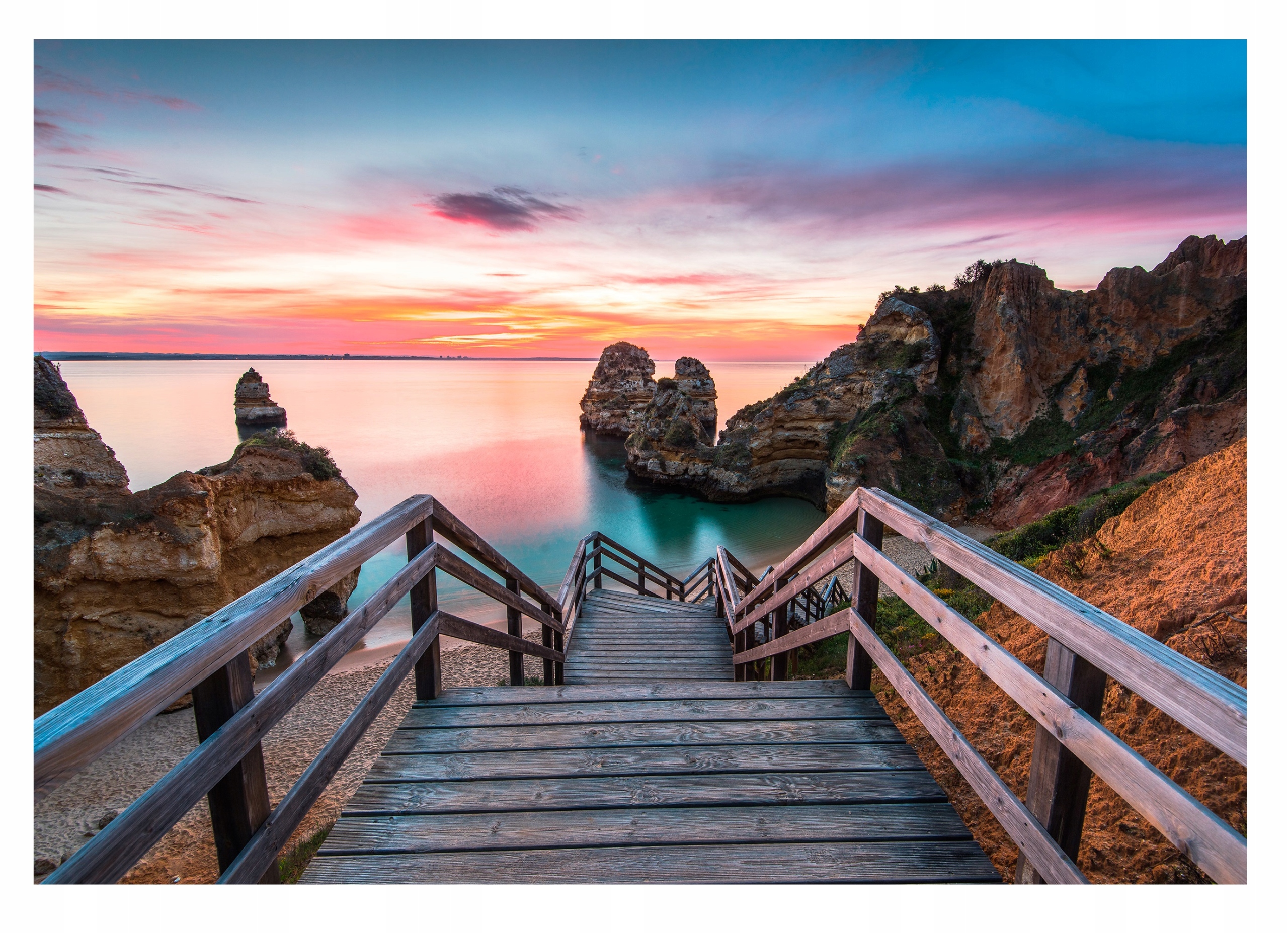 Fototapeta More Pláž 3D Most Do Spálne Obývačky Tapeta 368x254