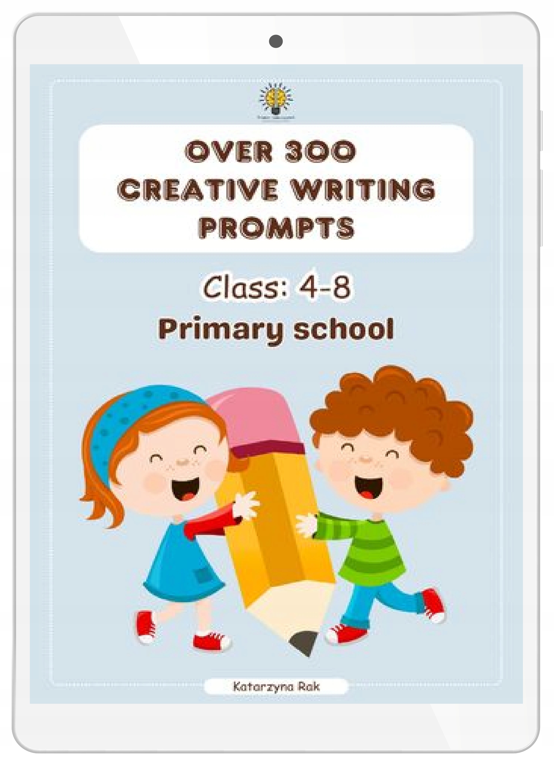 Over 300 creative writing prompts. Class: 4-8. Primary school