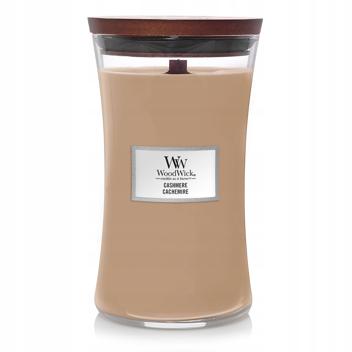 Woodwick Cashmere svíčka 609,5 g