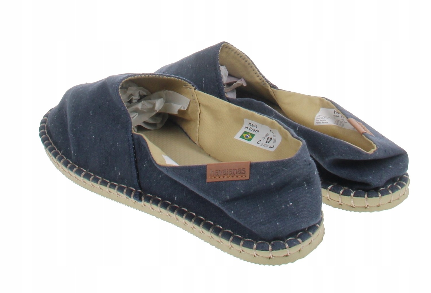 HAVAIANAS ESPADRYLE GRANATOWE WSUWANE LOGO 41 JTA Płeć mężczyzna