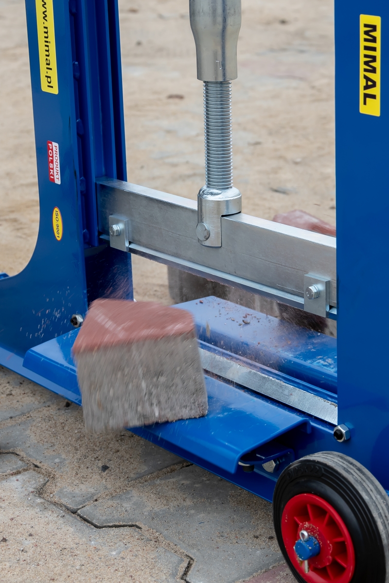 Gilotyna brukarska Mimal GS3 Maksymalna długość cięcia 330 mm