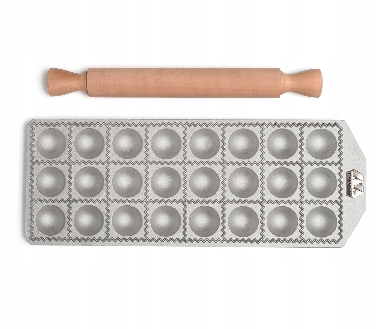 Marcato Classic Line Forma na Raviolu kulatá 40 mm x 24