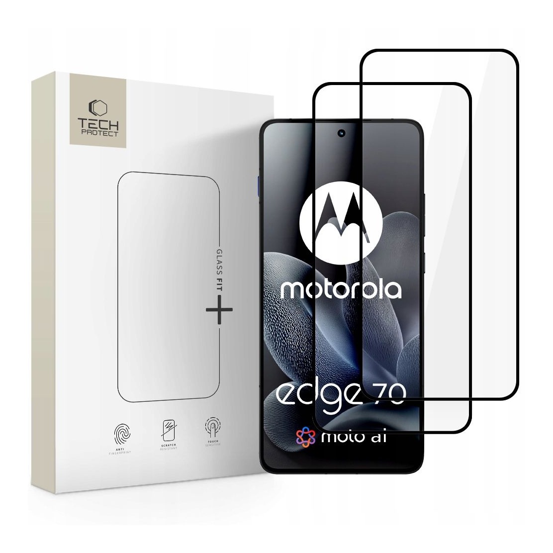 Szkło hartowane do Motorola Edge 70 5G Tech-Protect Glass Fit+