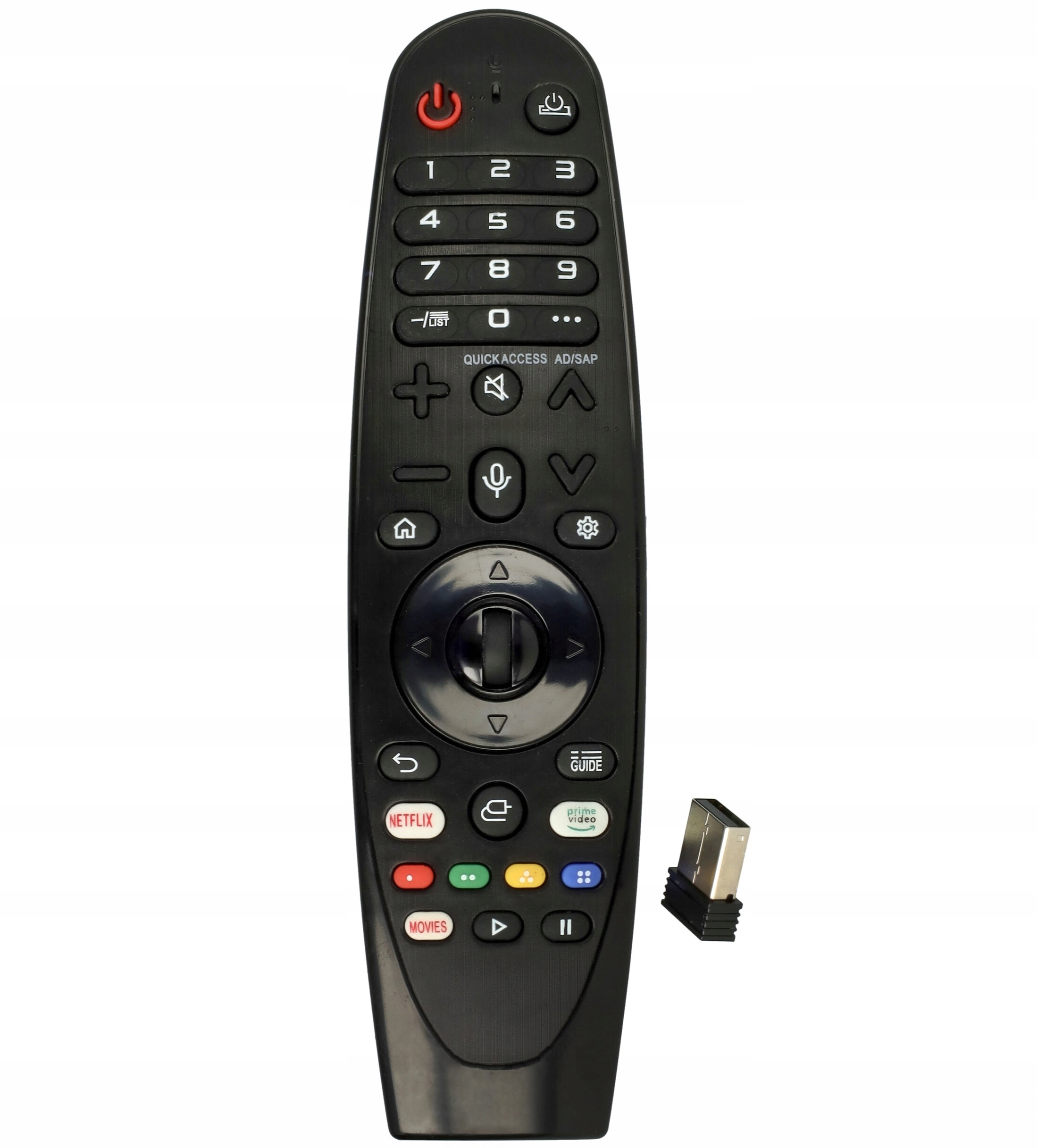 Dálkový Ovladač Pro Lg Magic AN-MR19BA Usb Netflix Amazon Hq