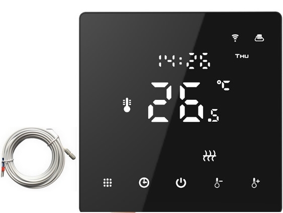 Termostat Elektrického Podlahového Vytápění Nebo Wifi Topné Rohože Tuya