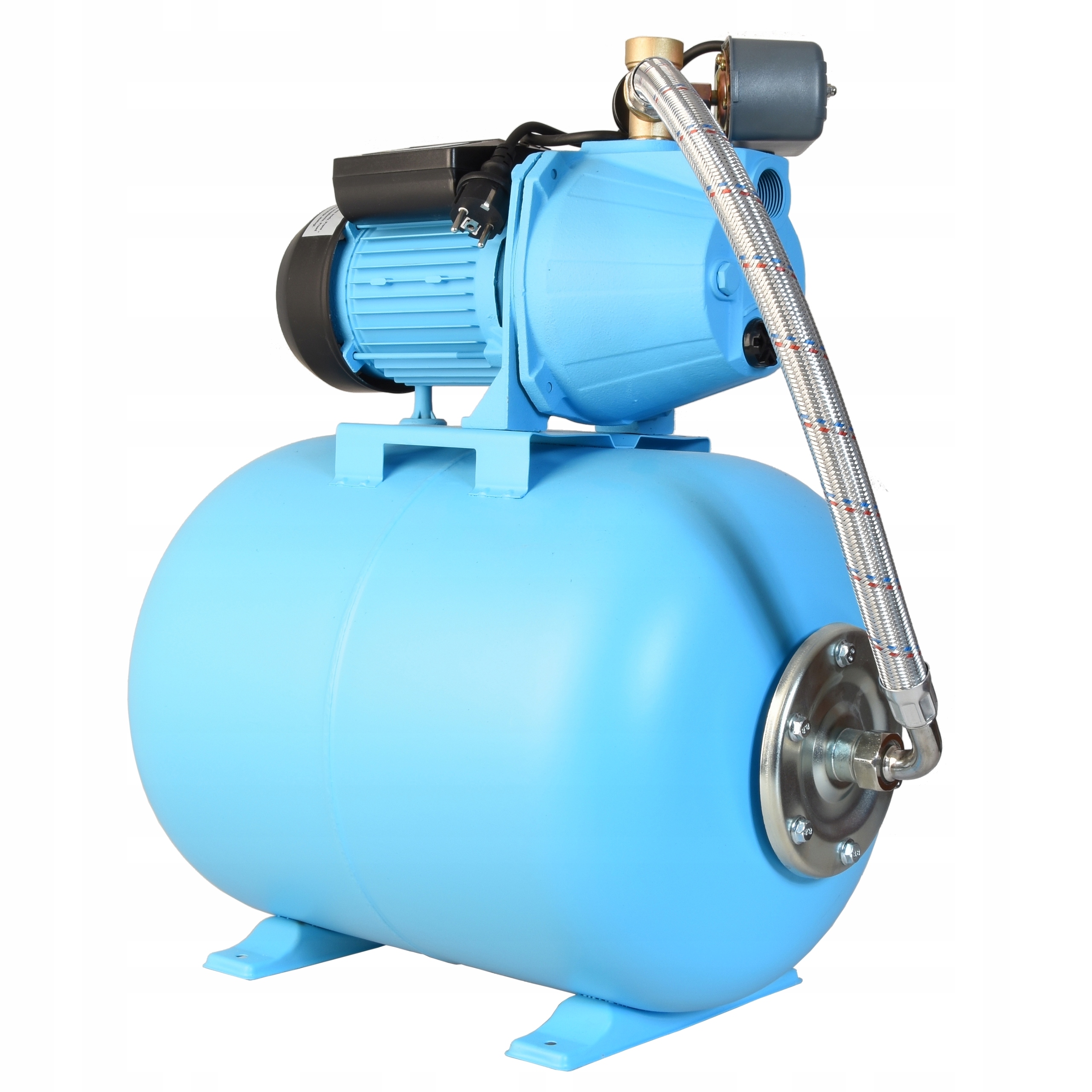Hydrofor Na Vodu 50L Čerpadlo Set 60s 370W Silné rotory Aisi 304 2520 l/h