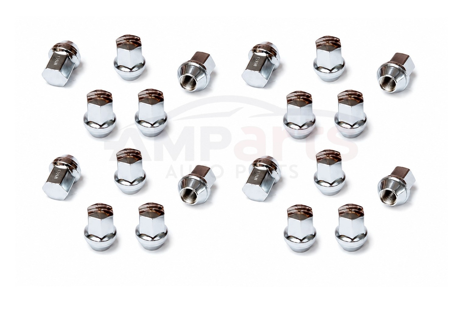 Jeep Grand Cherokee L 2021-2025 20 x Chrómovaná matica kolesa 38 mm