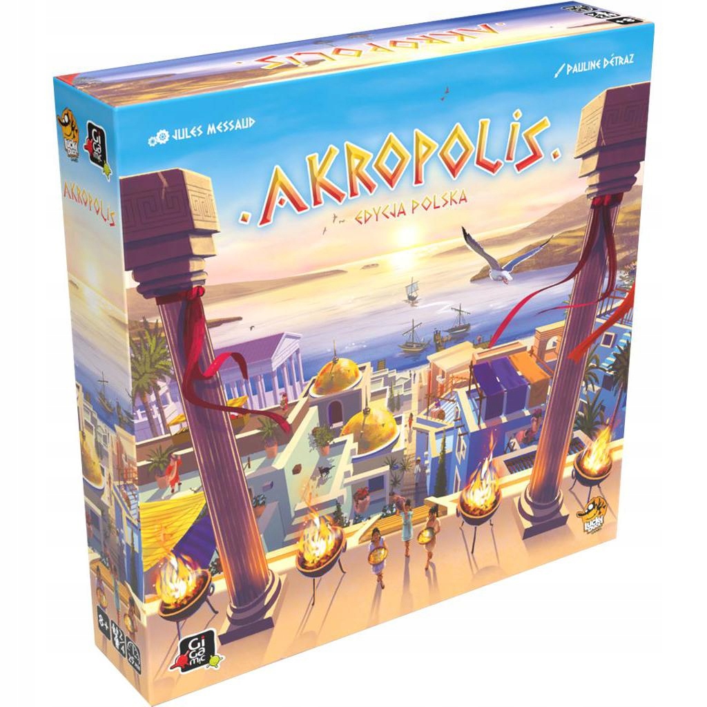 Gra planszowa Akropolis Lucky Duck Games