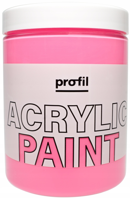 Акриловая краска профиль 300мл продукт RU розовый fluo