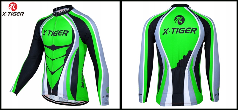 BLUZA NA ROWER MĘSKA TERMOAKTYWNA Z ODBLASKIEM PRO Materiał dominujący poliester