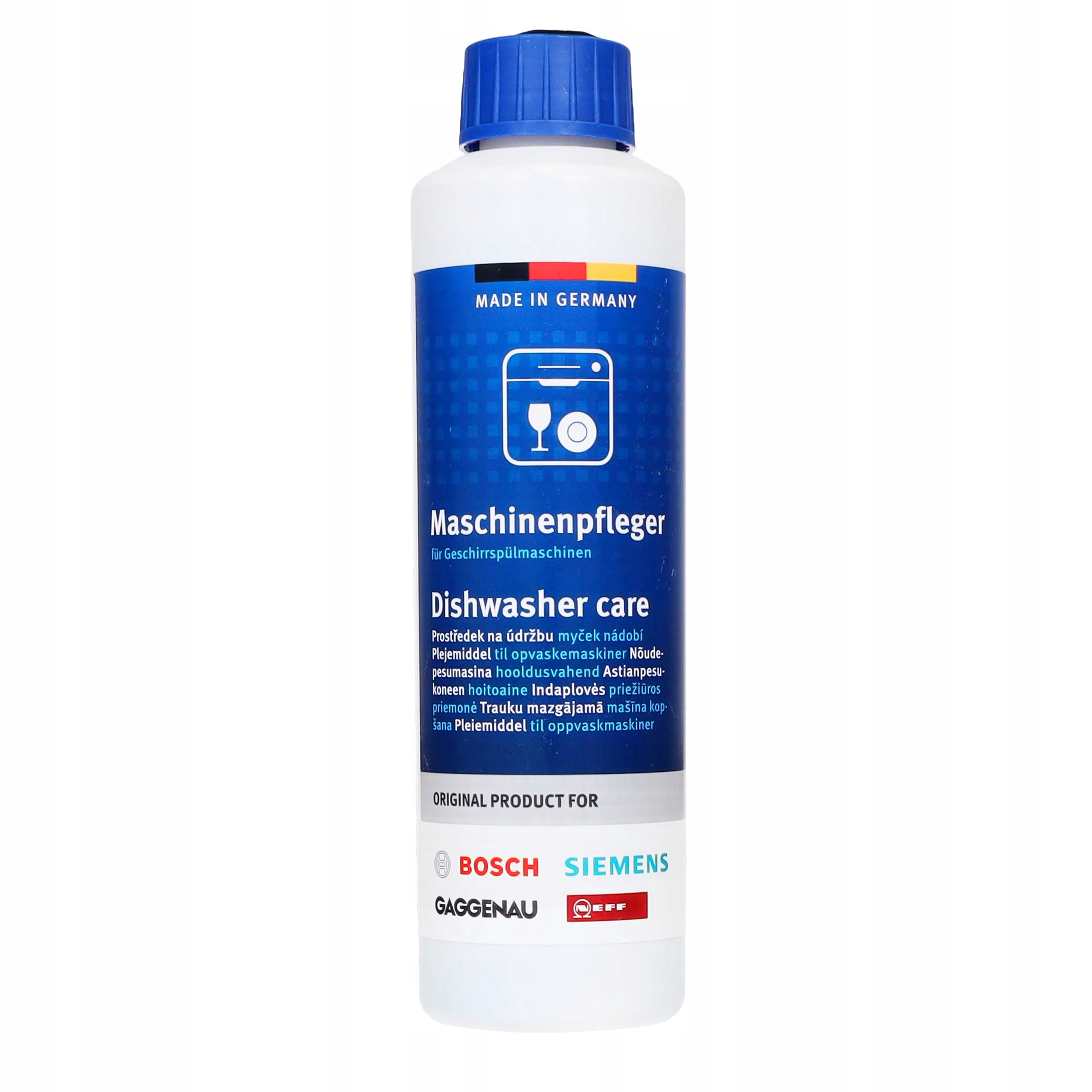 Очиститель Dishwasher Care для посудомоечной машины Bosch, Siemens (250 мл)