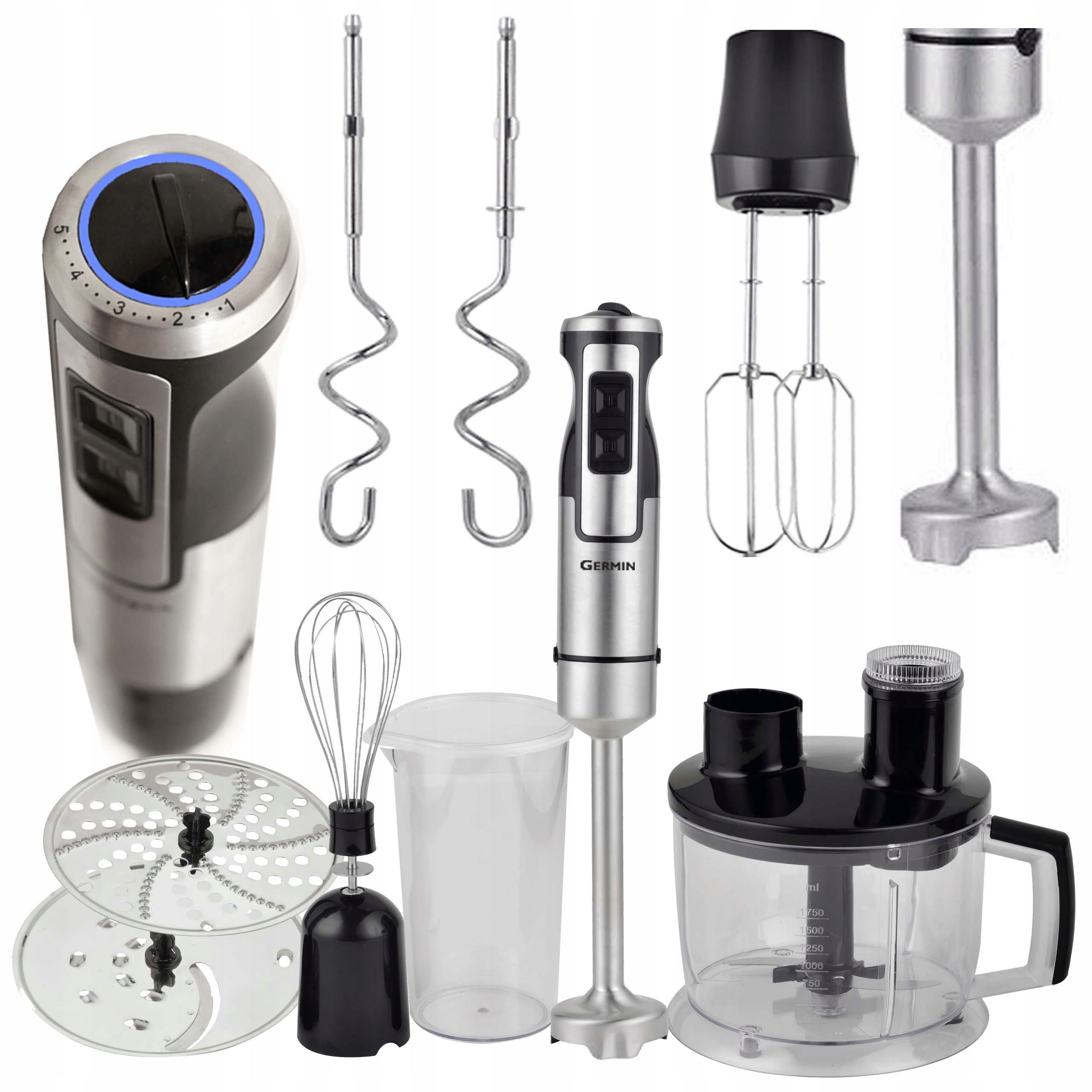 

Blender Ręczny MAX1050W Mikser Robot Metalowy