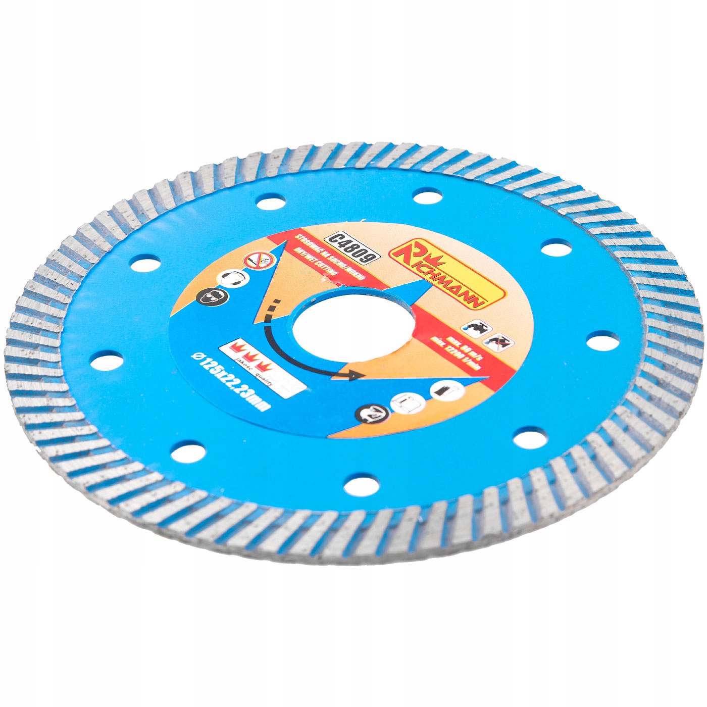 TARCZA DIAMENTOWA CIĘCIA GRANITU MURU TURBO 125 EAN (GTIN) 5906741648097