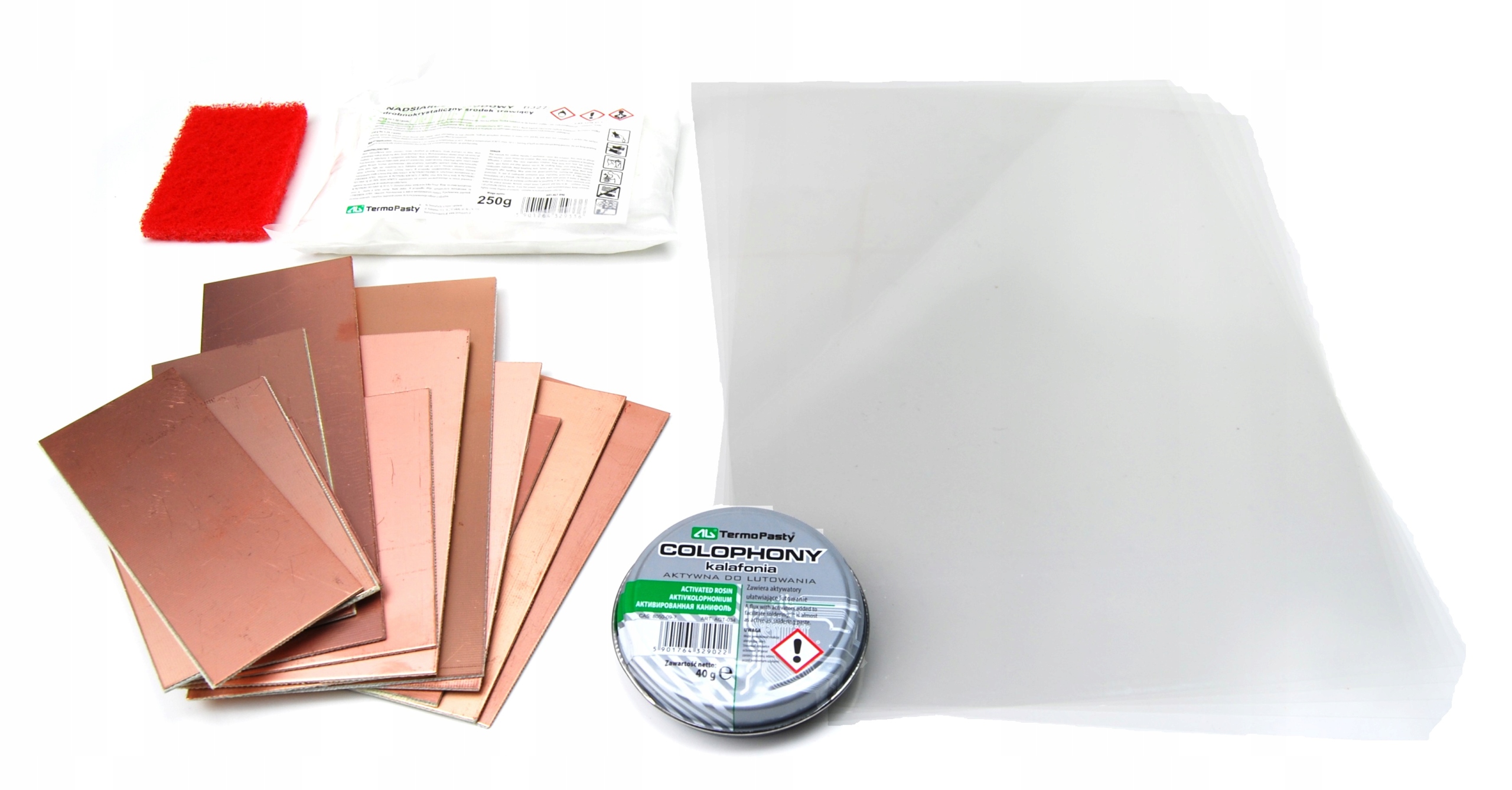 

AR109 Zestaw do płytek drukowanych - termotransfer