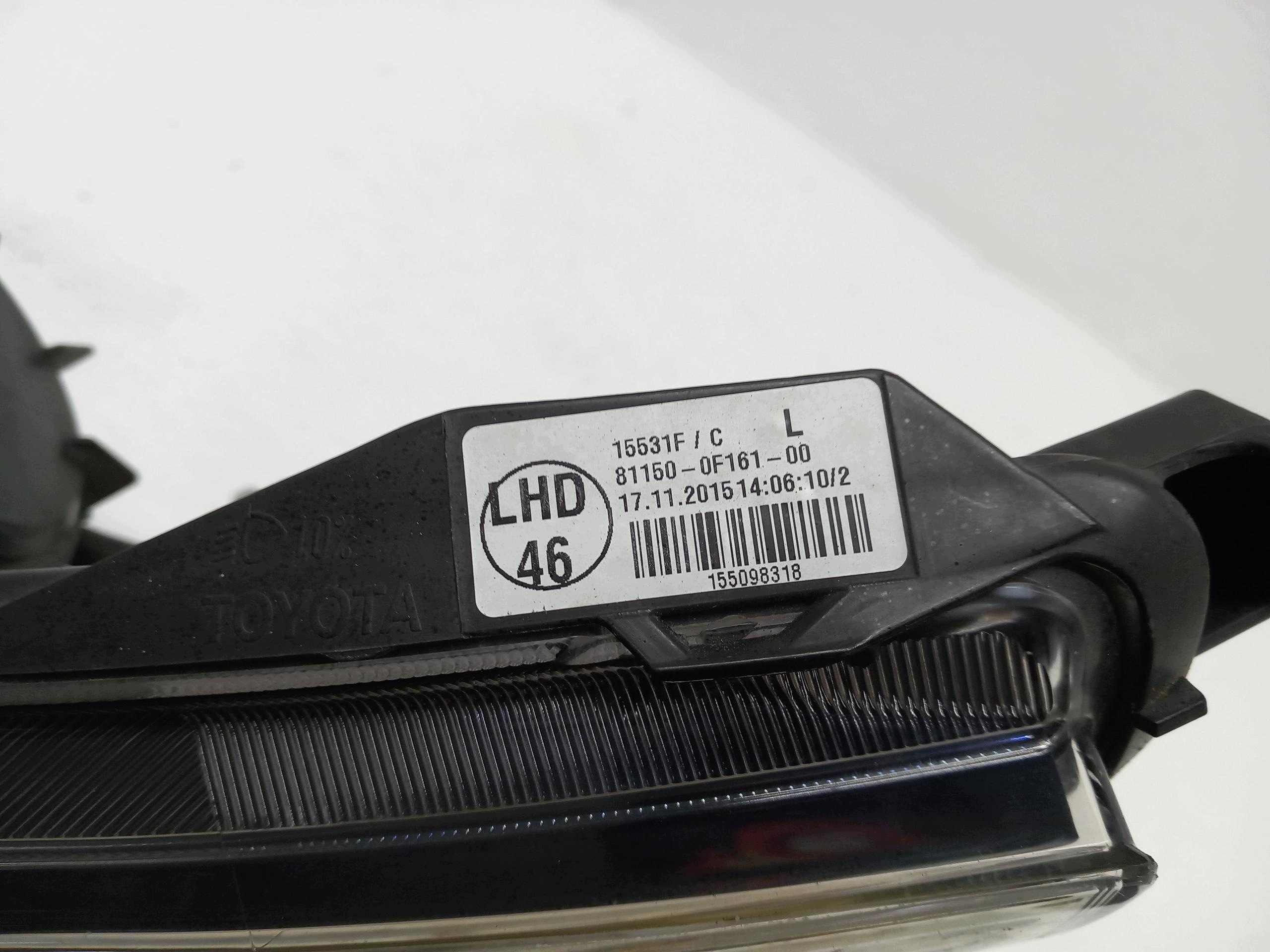 light front REFLEKTOR left TOYOTA VERSO LIFT 81150-0F161 OE