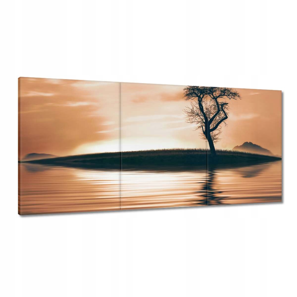 Obrazy 120x60 Strom na ostrově