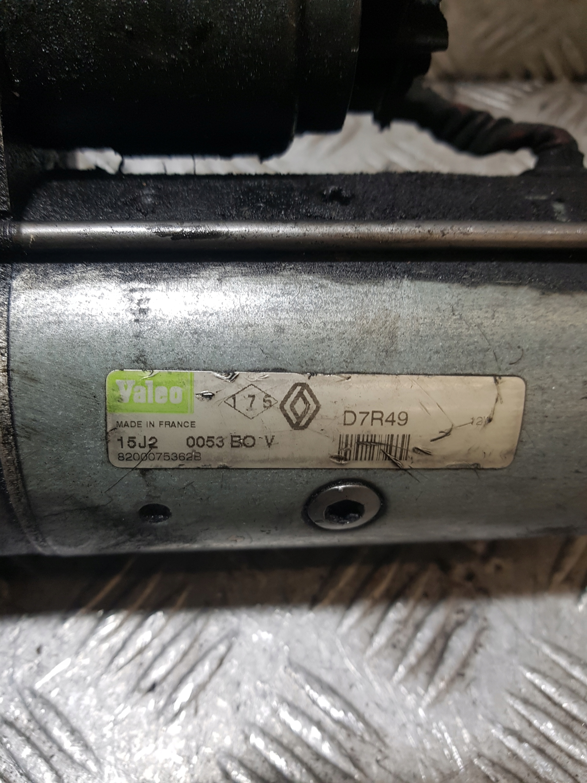 starter RENAULT SCENIC 1 LIFT 1.9 DCI 8200075362B